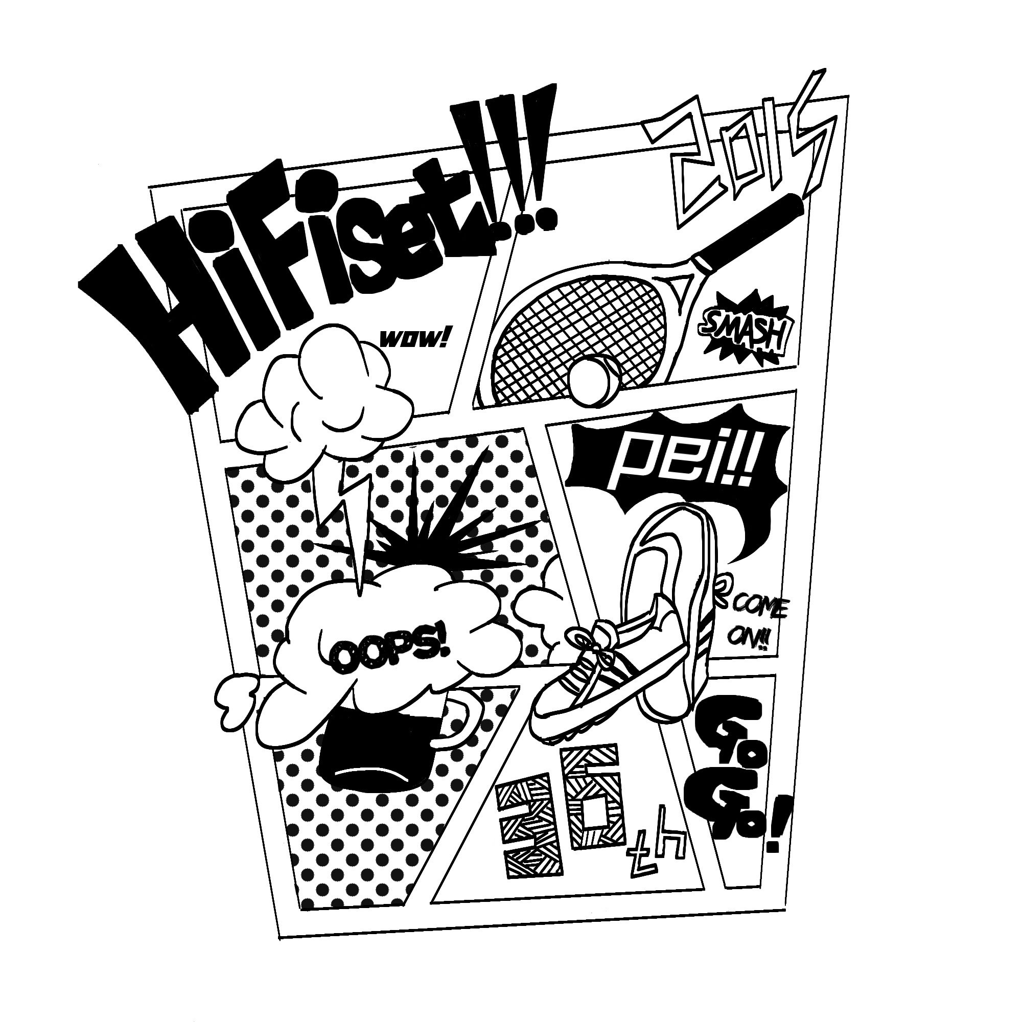 大学のサークル時代の同期Tシャツデザイン