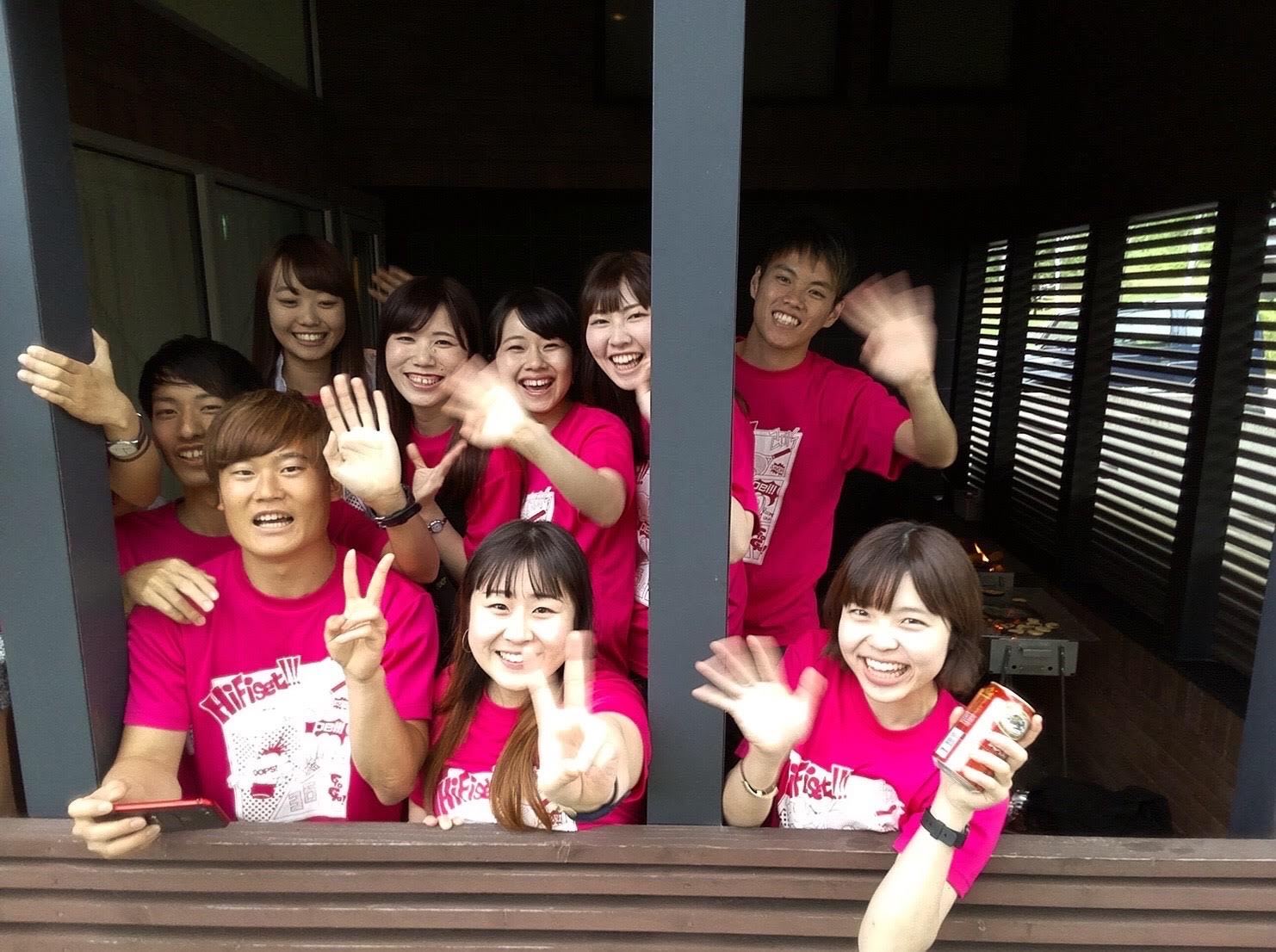 デザインTシャツを着た私の写真