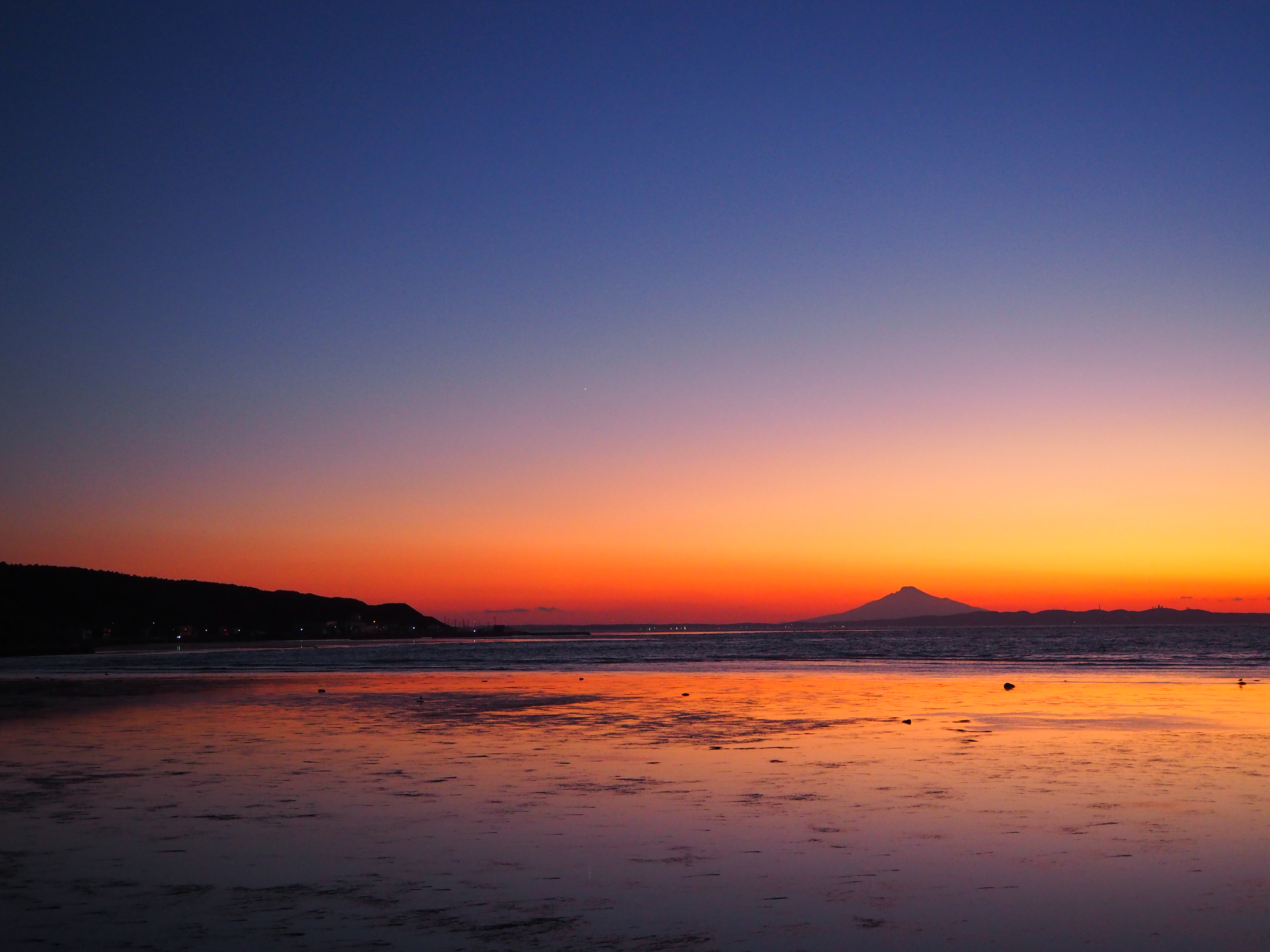 撮影した海の写真